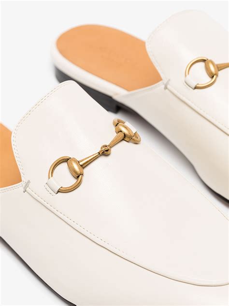 gucci white mule patent peep toe|Women's Gucci Mules .